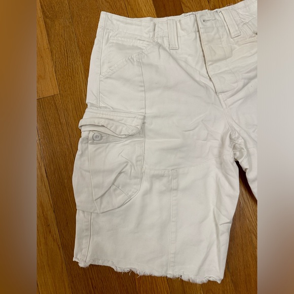 Armani Exchange White Shorts - Picture 2 of 5